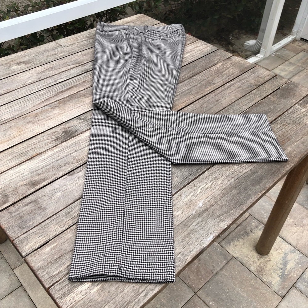 Loft herringbone pant.